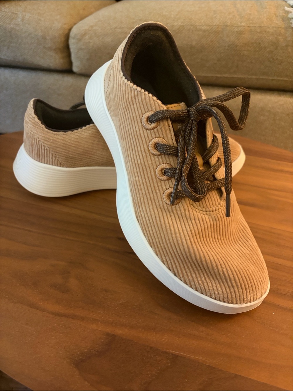 NWOT allbirds Wool Runner GO Women's Corduroy Sneakers
